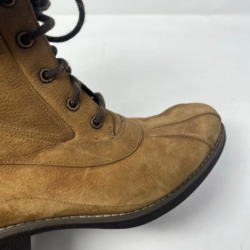 Merrell Chateau Mid Lace Polar Waterproof Boots Brown Suede Women's 11